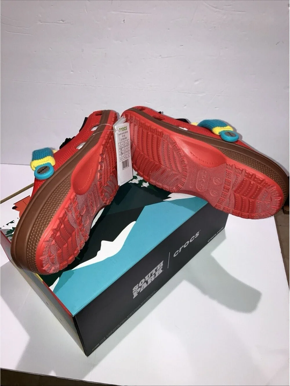 Crocs x South Park Cartman Classic Lined Slip-On Clogs Mens Size 8 Women 10 NEW